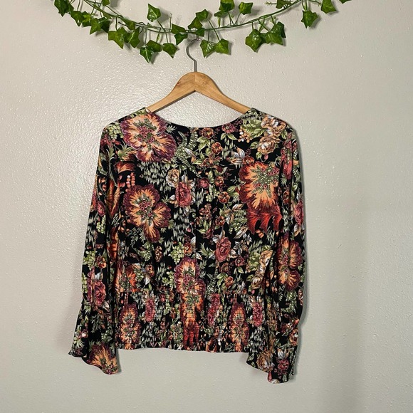 Maeve Multicolor Floral Blouse - Picture 9 of 9